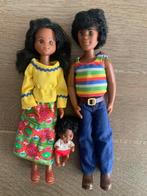 1974 Vintage Mattel Sunshine Family, compleet, Verzamelen, Poppen, Ophalen of Verzenden, Gebruikt, Fashion Doll