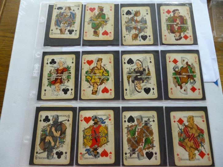 Noord Brabant "Historische Speelkaarten" 1952, Verzamelen, Overige Verzamelen, Gebruikt, Ophalen of Verzenden