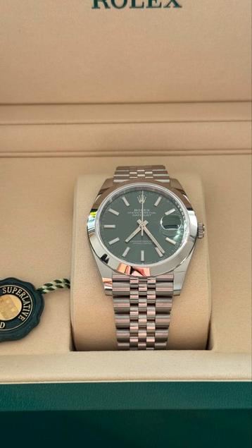 Rolex Datejust 41 Green New & Unworn beschikbaar voor biedingen