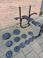 Bankdruk 40kg, Sport en Fitness, Fitnessmaterialen, Ophalen, Zo goed als nieuw, Fitnessbank
