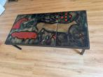 Vintage design salontafel Robert & Jean Cloutier la lascaux, Ophalen, Gebruikt, 50 tot 100 cm, Minder dan 50 cm