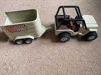 Tonka Jeep met Safari aanhanger, Ophalen of Verzenden, Zo goed als nieuw