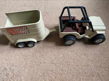 Tonka Jeep met Safari aanhanger beschikbaar voor biedingen