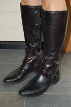 Carmens dameslaars  leer mt 39, Kleding | Dames, Hoge laarzen, Zwart, Ophalen of Verzenden, Zo goed als nieuw