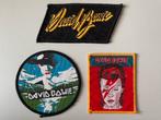 David Bowie -3 x opnaai emblemen, Ophalen of Verzenden, Zo goed als nieuw, Kleding
