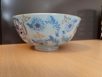 Antiek Chinees porseleinen kommetje schaaltje  beschikbaar voor biedingen