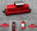 Fleischmann Loc 1306 rood, Gebruikt, Fleischmann, Ophalen of Verzenden, Gelijkstroom