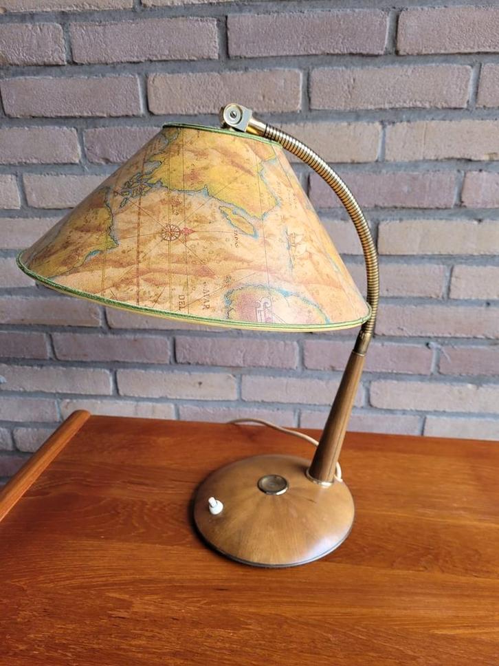 50% korting - totale leegverkoop Vintage & Design - Temde, Huis en Inrichting, Lampen | Tafellampen, Zo goed als nieuw, Minder dan 50 cm