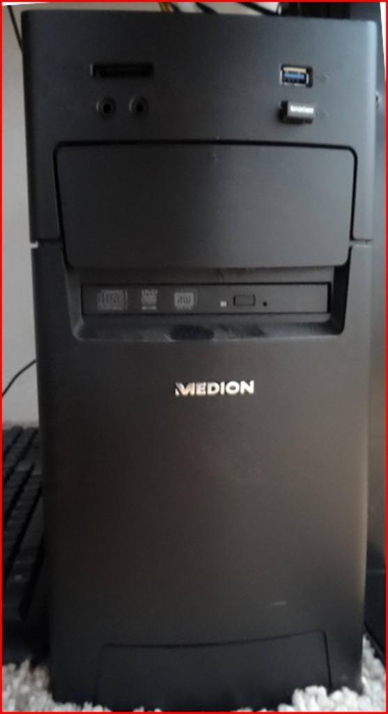 Prima Medion Computer, Computers en Software, Desktop Pc's, Gebruikt, 3 tot 4 Ghz, HDD, SSD, 16 GB, Met videokaart, Ophalen of Verzenden
