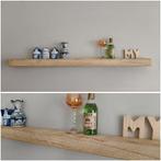 Zwevende wandplank - decoratief schap eikenhout 75cm #135, Houtatelier M.Y., Info@myhoutatelier.nl, Nieuw, Ophalen of Verzenden