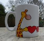 Leendert Jan Vis Mok LOVE YOU Giraffen, Nieuw, Ophalen of Verzenden, Wedgwood, Kop(pen) en/of Schotel(s)