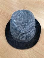 Zwarte grijze Gleufhoed, Kleding | Dames, Hoeden en Petten, Ophalen of Verzenden, Zo goed als nieuw, One size fits all, Hoed