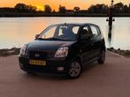 Kia Picanto 1.0 2007 Zwart Airco!!, Auto's, Kia, Voorwielaandrijving, Stof, 4 cilinders, 61 pk
