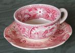 Nr PP67: 2 Roze Teadrinker theekopjes, Antiek en Kunst, Ophalen of Verzenden