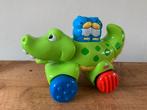 Fisher Price Press & Go Krokodil, Ophalen of Verzenden, Zo goed als nieuw, Duw- of Trekspeelgoed
