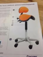 Zadelstoel, Huis en Inrichting, Ophalen, Zo goed als nieuw, Grijs, Bureaustoel