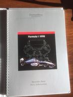 Mercedes Benz Mc. Laren MP 4/13 Formule 1 Persmap 1998, Mc. Laren, Ophalen of Verzenden, Zo goed als nieuw, Overige merken