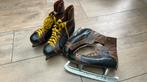 Vintage brocante retro ijshockey schaatsen ouderwets, Ophalen of Verzenden