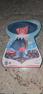 Djeco Puss in Boots Puzzel - 50 Stukjes - 5+, Ophalen of Verzenden, Meer dan 50 stukjes, Nieuw, 4 tot 6 jaar