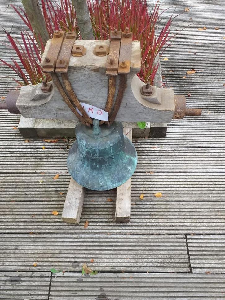 kerkklok - luidklok in brons, Antiek en Kunst, Antiek | Koper en Brons, Brons, Ophalen
