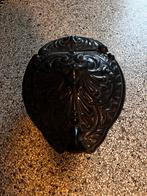 Antieke Gietijzeren Kolenkit / Kolenketel, Antiek en Kunst, Ophalen of Verzenden