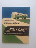 SALLAND DEVENTER LIJNDIENSTEN DIENSTREGELING  26 MEI 1963, Ophalen of Verzenden, Zo goed als nieuw, Bus of Metro, Boek of Tijdschrift