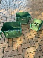 3 Kunststof Drinkbakken - 30L & 11L, Dieren en Toebehoren, Paarden en Pony's | Overige Paardenspullen, Ophalen of Verzenden, Gebruikt