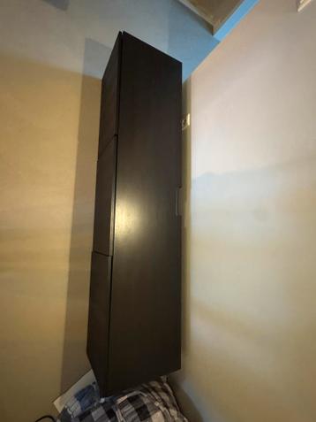 Ikea Besta TV Meubel Zwart-Bruin - afbeelding 4