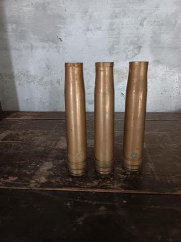 3 WO2 Duitse flak huls 2 cm  P490 1939 beschikbaar voor biedingen