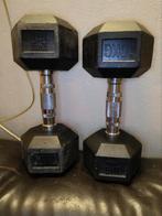 2x Dumbbell 10kg - Orange Gym, Ophalen, Gebruikt, Rug, Dumbbell