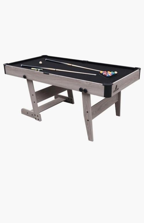 Inklapbare Pooltafel - Nieuw in doos!, Sport en Fitness, Biljarten en Poolen, Zo goed als nieuw, Pooltafel, Ophalen