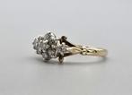 Gouden Vintage aanschuif ring diamanten Ca: 0.36 ct.2025/572, Sieraden, Tassen en Uiterlijk, Ringen, ., Ophalen of Verzenden, .
