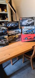 7 lego Technic auto’s, Ophalen, Zo goed als nieuw, Complete set, Lego