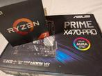Ryzen 7 2700x, Asus X470-PRO, 16GB RAM RGB Corsair 3200mhz, Computers en Software, Moederborden, Gebruikt, AM4, Ophalen of Verzenden