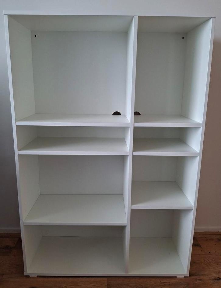 VIHALS
Stellingkast 6 planken, wit, 95x37x140 cm, Huis en Inrichting, Kasten | Boekenkasten, Gebruikt, 25 tot 50 cm, Ophalen