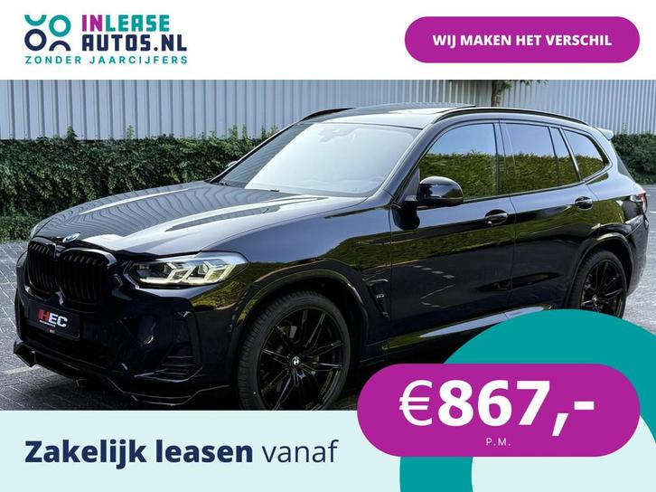 BMW X3 XDrive30e High Executive PANO|M|Memory, Auto's, BMW, Bedrijf, Lease, Financial lease, X3, ABS, Achteruitrijcamera, Airbags