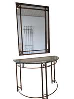 Kaptafel make up tafel vintage, Ophalen of Verzenden, Zo goed als nieuw, 50 tot 100 cm, Minder dan 100 cm