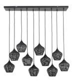 Hanglamp Aversa 10L l Whoon l Meubilex l van €395 voor €119, Ophalen, Zo goed als nieuw, Metaal, Minder dan 50 cm