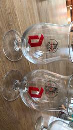 8 bierglazen Duvel - set, Ophalen of Verzenden, Zo goed als nieuw, Glas of Glazen, Duvel