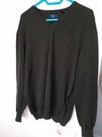 Heren trui grijs/groen mt XL GANT, Ophalen of Verzenden, Zo goed als nieuw, Maat 56/58 (XL), Groen