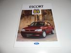 brochure Ford Escort  1992, Verzenden, Nieuw, Overige merken