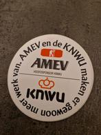 3782 AMEV en KNWU Sticker, Ophalen of Verzenden, Gebruikt