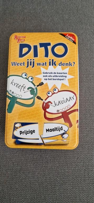 Dito - Weet jij wat ik denk? Kaartspel beschikbaar voor biedingen