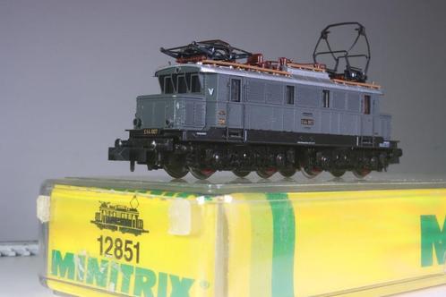 Elektrische locomotief type E 44, grijs, DRG, Hobby en Vrije tijd, Modeltreinen | N-Spoor, Zo goed als nieuw, Locomotief, Gelijkstroom