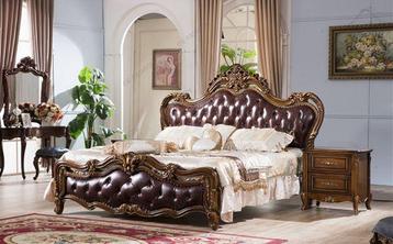 Barok bedden / Italiaanse meubels klassieke bedden €1495,-