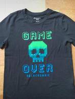 Abercrombie zwart jongens t-shirt 152-158 GameOver’ maat, Gebruikt, Abercrombie & Fitch, Ophalen of Verzenden, Shirt of Longsleeve