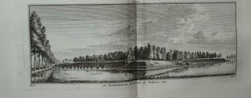 263-264 / Bodegraven De Wierikkerschans Kopergravure 1750 beschikbaar voor biedingen