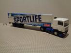 lion daf 95 met sportlife trailer, Ophalen of Verzenden, Zo goed als nieuw, Bus of Vrachtwagen, Lion Toys