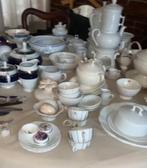 Brocante servies curiosa glas kringloop aardewerk, Ophalen