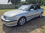 Saab 9-3 2.0 T Cabrio 2000 Grijs - LPG G3  -  voor 1500 Euro, Auto's, Saab, Voorwielaandrijving, 730 kg, 74 €/maand, Zwart